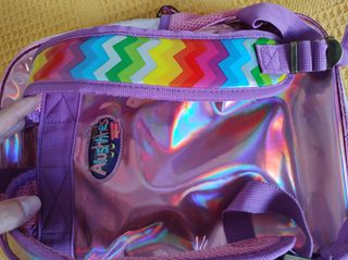 Mochila Ksimerito Morada Brillante