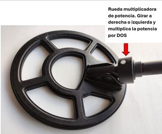 Bobina 25cm Doble Potencia Nokta Pulsedive