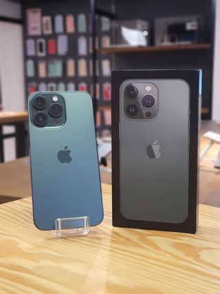IPHONE 13 PRO 256GB VERDE 100% BATTERIA