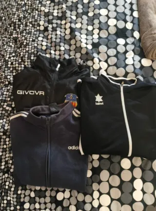 Conjunto 3 Sudaderas Adidas, Luanvi, Givova