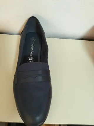 Mocasines Carolina Boix Azul Marino