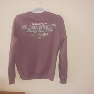 Sudadera granate  Silbon Sociedad Clase Identidad