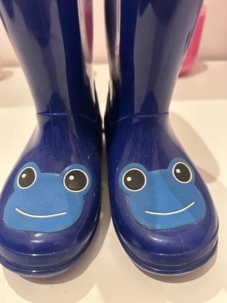 Stivali pioggia bimbo blu con rana  Marca CHICCO