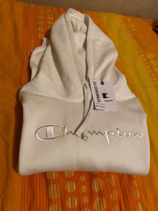 Felpa Champion bianca/panna donna