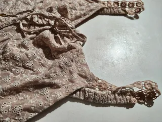 Blusa Studio F floral beige