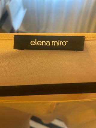 Blusa de seda de Elena Migo