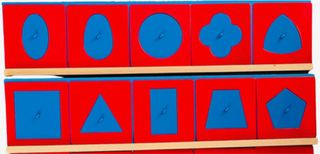 Set Bloques Montessori Formas Geométricas