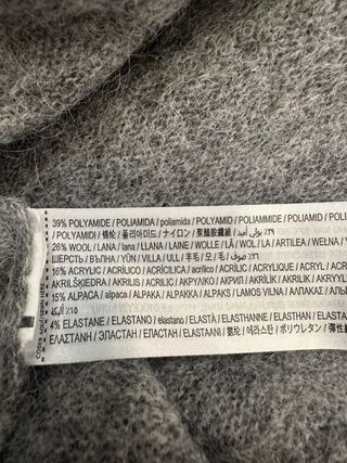 Sudadera Mango Gris Talla XS