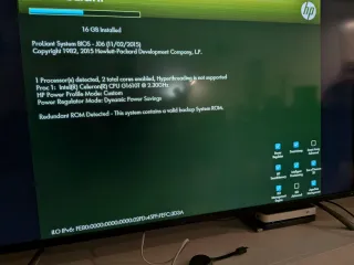 Server HP MicroServer Gen8 16GB RAM