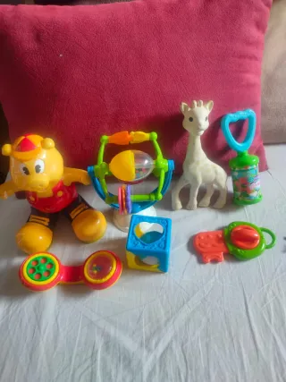 Lote Juguetes Bebé