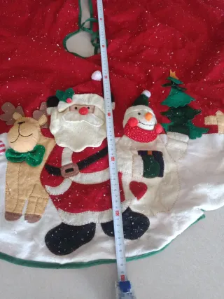 Alfombra de Navidad Santa Claus y Reno