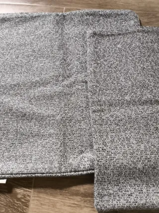 Fundas de cojín grises (2 unidades)