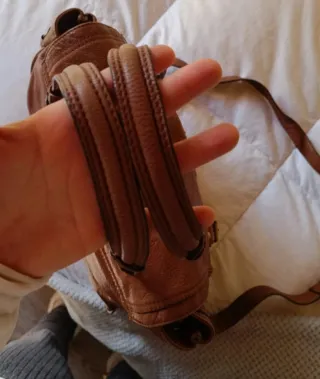 Bolso Piel Zara Edición Limitada Camel