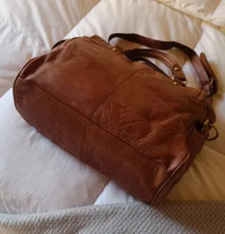 Bolso Piel Zara Edición Limitada Camel