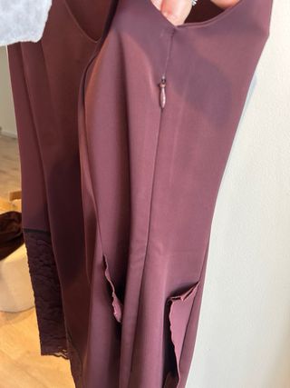 Vestido fiesta Bimba y Lola morado Talla S