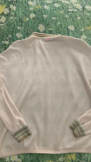 Maglia Sun68 tg S cuori oro e rosa