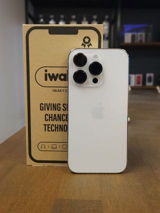 IPHONE 14 PRO 256GB ARGENTO 100% BATTERIA