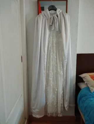 Vestido de Novia Encaje Flores