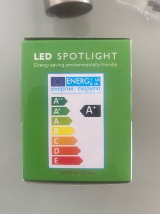 Lámpara de techo + 3 Bombillas LED