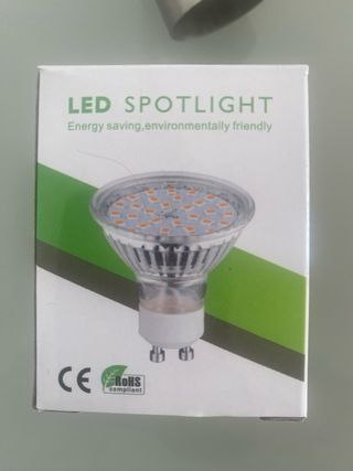 Lámpara de techo + 3 Bombillas LED