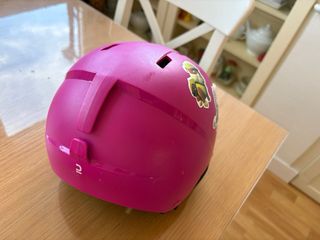 Casco de esquí infantil rosa