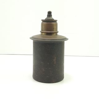 Base per bruciatore XIX secolo in ottone