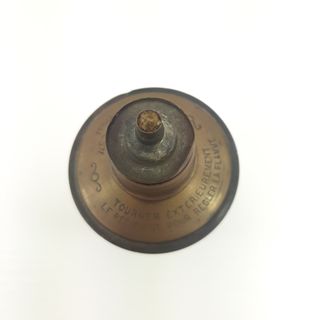 Base per bruciatore XIX secolo in ottone