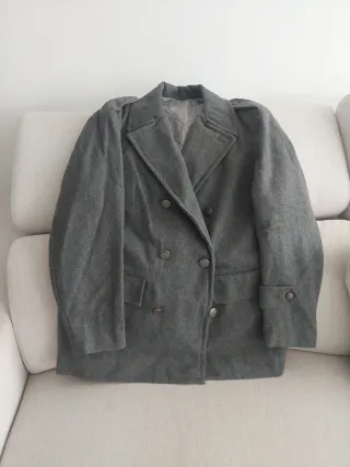 Chaquetón gris hombre