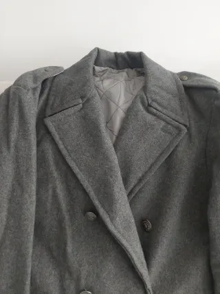 Chaquetón gris hombre