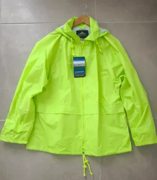 Chubasquero cortavientos Portwest amarillo Talla L