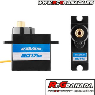 Servo Kavan GO-17MG de 17g.