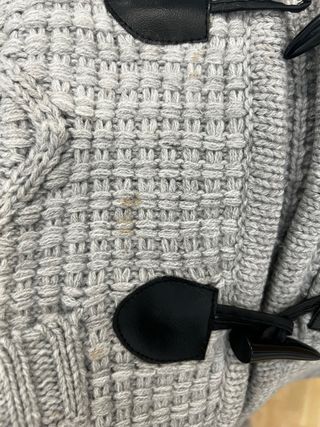 Cárdigan Pull&Bear gris talla L