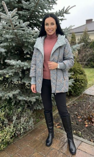 Piumino Donna Fantasia Paisley | Taglia 52