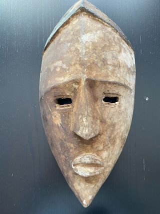 Máscara Lega Congo Madera Tallada