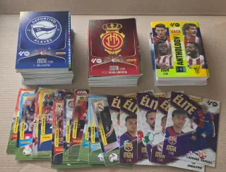 240 Cartas Megacracks Colección 25-26 sin repetir