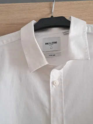 Camisa blanca caballero ONLY & SONS
