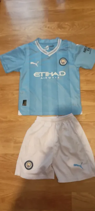 Conjunto Fútbol Niño Manchester City