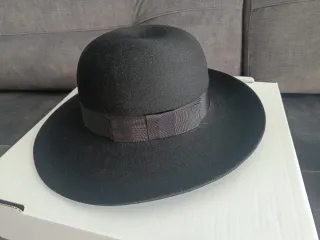 Sombrero Negro per Costumi Regionali Uomo