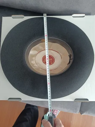 Sombrero Negro per Costumi Regionali Uomo