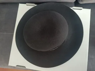 Sombrero Negro per Costumi Regionali Uomo