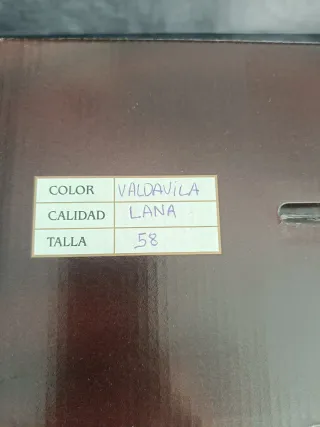 Sombrero Negro per Costumi Regionali Uomo