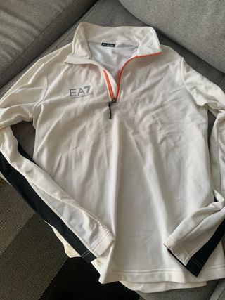 Sudadera EA7 Emporio Armani Media Cremallera