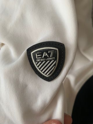Sudadera EA7 Emporio Armani Media Cremallera