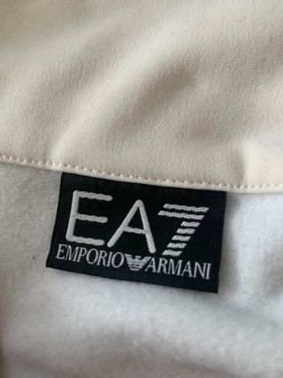 Sudadera EA7 Emporio Armani Media Cremallera