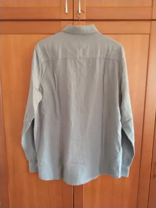 Camisa Camina Hombre Talla L Gris