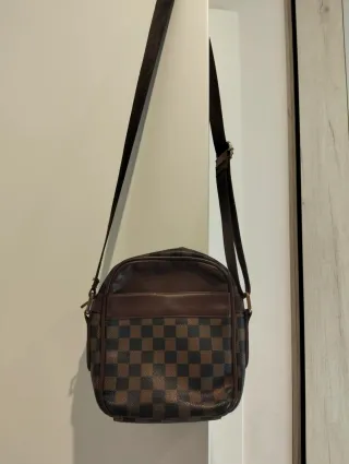 Riñonera Louis Vuitton Marrón Damier