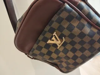 Riñonera Louis Vuitton Marrón Damier