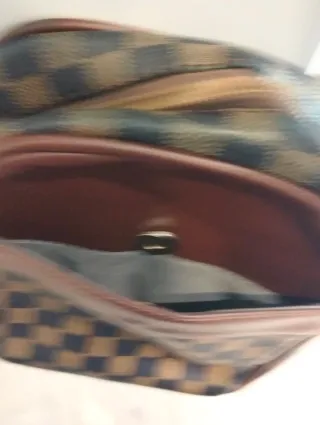 Riñonera Louis Vuitton Marrón Damier