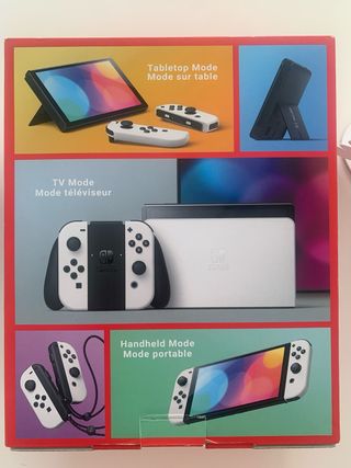 Nintendo Switch OLED Blanca y Negra