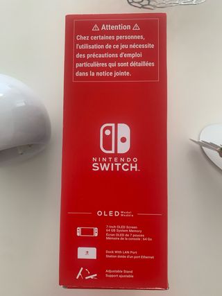 Nintendo Switch OLED Blanca y Negra